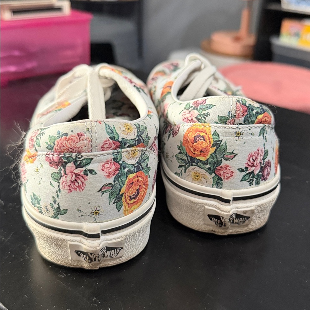 Vans Era Garden Floral Multicolor Skate Shoes - Picture 3 of 5